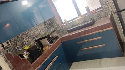 Kitchen Image of 750 Sq.ft 2 BHK Apartment / Flat for sale in Royal Palms Garden View, Goregaon East Mumbai for Rs. 9000000
