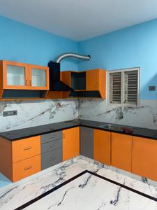 Kitchen Image of 1200 Sq.ft 2 BHK Independent House for rent in Vidyaranyapura Bengaluru for Rs. 22000