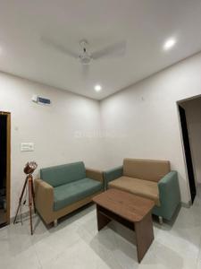 Hall Image of 650 Sq.ft 1 BHK Penthouse for rent in Mahalakshmi Nagar Indore for Rs. 19000