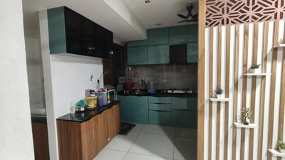 Kitchen Image of 1989 Sq.ft 3 BHK Apartment / Flat for rent in Antarix, Gota Ahmedabad for Rs. 35000