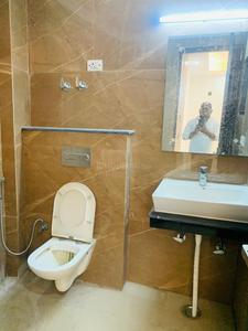 Bathroom Image of 1300 Sq.ft 3 BHK Builder Floor for sale in Said-Ul-Ajaib New Delhi for Rs. 6500000