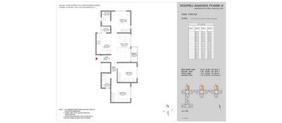 Image of 950 Sq.ft 3 BHK Apartment / Flat for sale in Godrej Ananda Phase 2, Gummanahalli, Bengaluru for Rs. 12000000