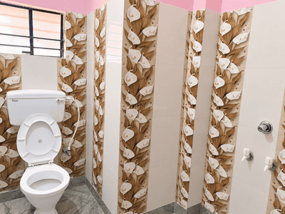 Bathroom Image of 195 Sq.ft 1 RK Independent House for rent in Birati Kolkata for Rs. 7500