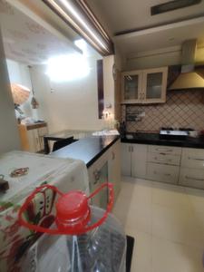 Kitchen Image of 1800 Sq.ft 3 BHK Apartment / Flat for rent in Lulla Nagar Pune for Rs. 60000