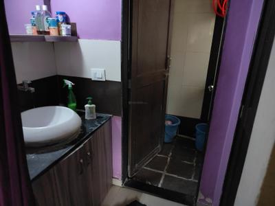 Bathroom Image of 550 Sq.ft 1 BHK Apartment / Flat for sale in Nirman Vrindavan Gardens, Shramik Nagar Nashik for Rs. 2300000