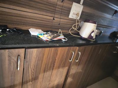 Kitchen Image of 710 Sq.ft 1 BHK Builder Floor for rent in Airoli Navi Mumbai for Rs. 30000