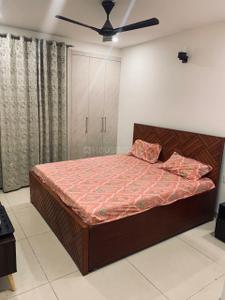 Bedroom Image of 1700 Sq.ft 3 BHK Apartment / Flat for rent in Maxxus Elanza, PR7 Airport Road Zirakpur for Rs. 35000