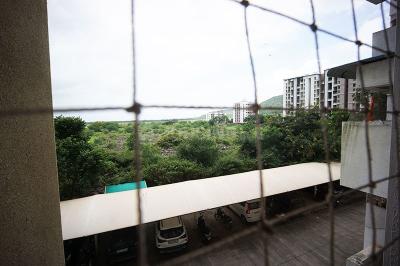 Balcony Image of 937 Sq.ft 2 BHK Apartment / Flat for sale in Dhanori Pune for Rs. 7500000