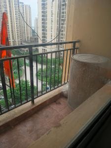 Balcony Image of 1347 Sq.ft 3 BHK Apartment / Flat for rent in Sector 134 Noida for Rs. 28000
