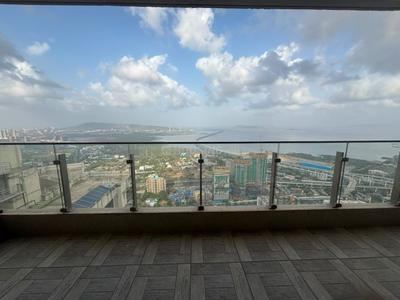 Balcony Image of 2900 Sq.ft 4 BHK Apartment / Flat for sale in L And T Crescent Bay, Parel Mumbai for Rs. 152500000