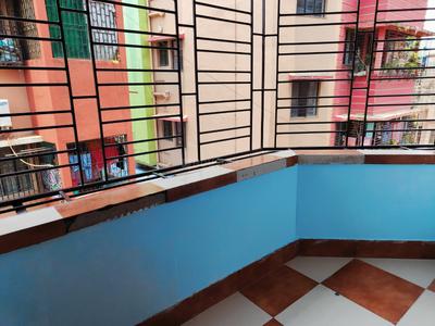 Balcony Image of 950 Sq.ft 2 BHK Apartment / Flat for sale in Purba Barisha Kolkata for Rs. 2900000