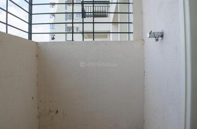 Balcony Image of 1658 Sq.ft 3 BHK Apartment / Flat for rent in R.K. Hegde Nagar Bengaluru for Rs. 39000