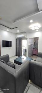Kitchen Image of 1000 Sq.ft 1.5 BHK Apartment / Flat for rent in Omkar Royal Nest Lotus, Greater Kailash Jammu for Rs. 22000
