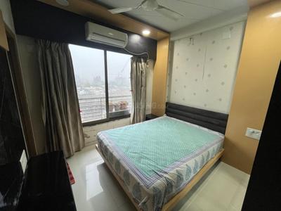 Bedroom Image of 1550 Sq.ft 3 BHK Apartment / Flat for rent in Shaligram Prime, South Bopal Ahmedabad for Rs. 40000