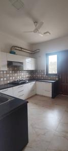 Kitchen Image of 1200 Sq.ft 2 BHK Builder Floor for rent in Ompee Height, Palam Vihar Extension Gurgaon for Rs. 19000