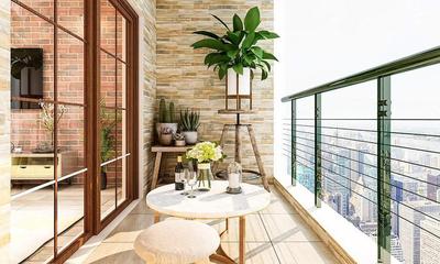 Balcony Image of 5186 Sq.ft 4 BHK Apartment / Flat for sale in Kokapet Hyderabad for Rs. 59850015