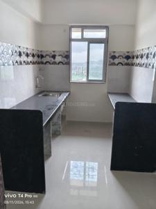 Kitchen Image of 920 Sq.ft 1 BHK Apartment / Flat for rent in Vedant Sumeet Elite, Thane West Thane for Rs. 24000