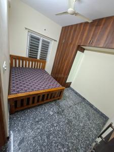 Bedroom Image of 550 Sq.ft 1 BHK Apartment / Flat for rent in Koramangala Bengaluru for Rs. 30000
