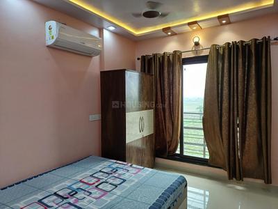 Bedroom Image of 780 Sq.ft 1 BHK Apartment / Flat for rent in Orchid Infinity, Palanpur Surat for Rs. 19000