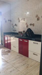 Kitchen Image of 1450 Sq.ft 3 BHK Apartment / Flat for rent in Shree Sawan Lifestyle, Kharghar Navi Mumbai for Rs. 48000