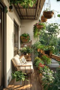 Balcony Image of 2205 Sq.ft 3.5 BHK Apartment / Flat for sale in R Sandesh The Rise, Ganeshpeth Colony Nagpur for Rs. 17300000