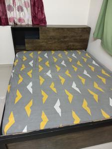 Bedroom Image of 850 Sq.ft 1 BHK Apartment / Flat for rent in Palanpur Surat for Rs. 15000