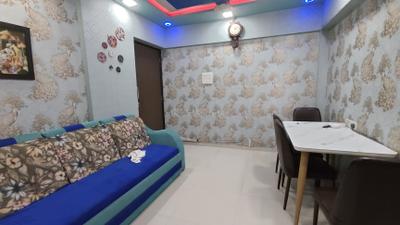 Living Room Image of 580 Sq.ft 1 BHK Apartment / Flat for rent in Raunak City, Kalyan West Kalyan for Rs. 17000