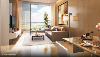 Hall Image of 500 Sq.ft 1 BHK Apartment / Flat for sale in Gauri Codename Mumbai Million, Malad West Mumbai for Rs. 7700000