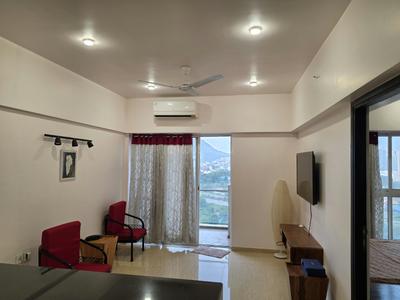Hall Image of 639 Sq.ft 1 BHK Studio for rent in Lodha Belmondo, Gahunje Pune for Rs. 40000