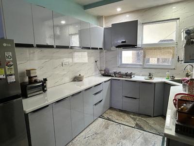 Kitchen Image of 1080 Sq.ft 3 BHK Apartment / Flat for sale in Nangloi New Delhi for Rs. 7000000