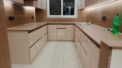 Kitchen Image of 1750 Sq.ft 3 BHK Builder Floor for rent in Sector 14 Gurgaon for Rs. 60000