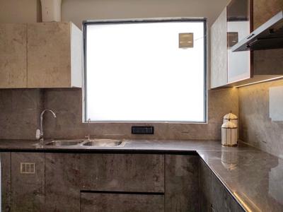Kitchen Image of 1000 Sq.ft 2 BHK Builder Floor for rent in Sector 57 Gurgaon for Rs. 60000