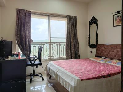 Bedroom Image of 905 Sq.ft 2 BHK Apartment / Flat for sale in Hiranandani Atlas, Panvel Navi Mumbai for Rs. 12900000