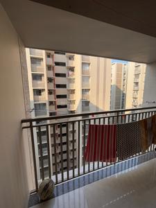 Balcony Image of 1300 Sq.ft 2 BHK Apartment / Flat for rent in Shaligram Prime, South Bopal Ahmedabad for Rs. 27750