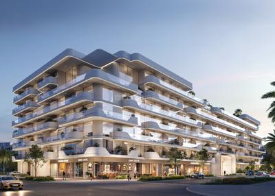 Building Image of 387 Sq.ft 1 RK Apartment / Flat for sale in Jumeirah Village Dubai for Rs. 17845845