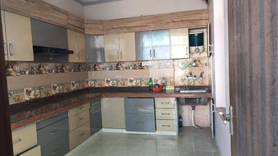 Kitchen Image of 2000 Sq.ft 2.5 BHK Builder Floor for rent in Vaishali Nagar Jaipur for Rs. 25000