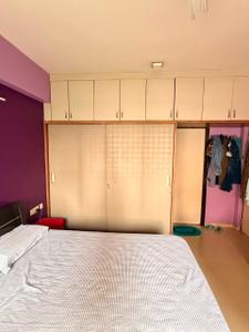Bedroom Image of 2115 Sq.ft 3 BHK Apartment / Flat for rent in Gala Aria, South Bopal Ahmedabad for Rs. 40000
