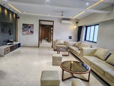 Hall Image of 3485 Sq.ft 4 BHK Apartment / Flat for rent in SL Bblossom The Presidency, Vesu Surat for Rs. 152000