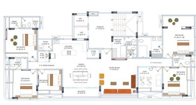 Image of 4400 Sq.ft 5 BHK Apartment / Flat for sale in New Alkapuri, Vadodara for Rs. 30000000