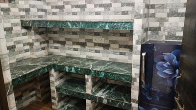 Kitchen Image of 1008 Sq.ft 1.5 BHK Builder Floor for rent in Lehertara Industrial Estate Varanasi for Rs. 18500