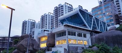 Image of 2160 Sq.ft 3 BHK Apartment / Flat for sale in Cybercity Rainbow Vistas Rock Garden, Borabanda, Hyderabad for Rs. 22500000