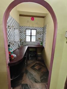Kitchen Image of 960 Sq.ft 3 BHK Apartment / Flat for sale in Subham Apartment, Dum Dum Cantonment Kolkata for Rs. 3100000