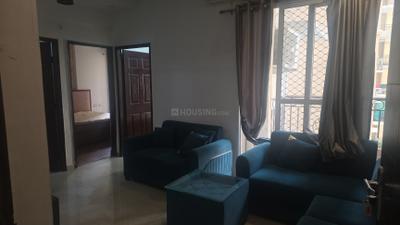 Living Room Image of 650 Sq.ft 1.5 BHK Apartment / Flat for rent in Prateek Grand City, Siddharth Vihar Ghaziabad for Rs. 26000