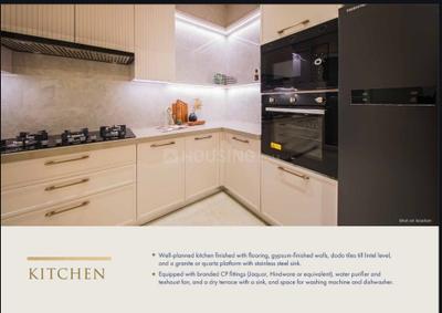 Kitchen Image of 1219 Sq.ft 2 BHK Apartment / Flat for sale in Harkrish Global Riverfront Phase 1, Mundhwa Pune for Rs. 15000000