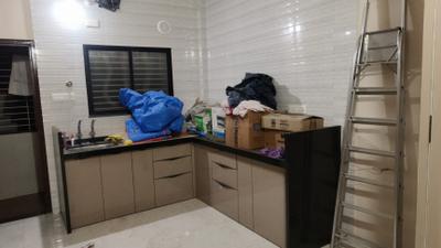 Kitchen Image of 810 Sq.ft 1 BHK Builder Floor for rent in Shriprabhu Nagar Nagpur for Rs. 22000