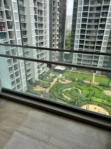 Balcony Image of 859 Sq.ft 1 BHK Apartment / Flat for rent in Lodha Woods, Kandivali East Mumbai for Rs. 70000