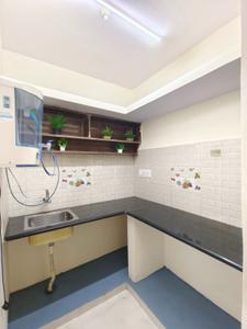Kitchen Image of 603 Sq.ft 1 BHK Builder Floor for rent in S.G. Palya Bengaluru for Rs. 18000