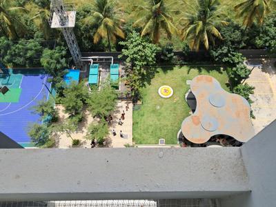 Balcony Image of 1010 Sq.ft 3 BHK Apartment / Flat for rent in Sattva Bliss, Budigere Cross Bengaluru for Rs. 35000