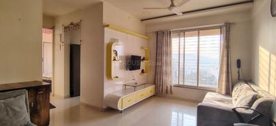 Hall Image of 650 Sq.ft 1 BHK Apartment / Flat for rent in Puranik City Phase 3, Thane West Thane for Rs. 26999