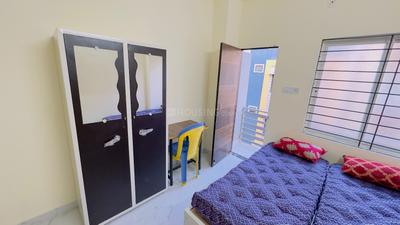Bedroom Image of 566 Sq.ft 1 RK Builder Floor for rent in Vishnu Puri Colony Indore for Rs. 8500